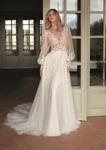 FARA-SPOSA-nenufar-Brautkleid-1-Vintage