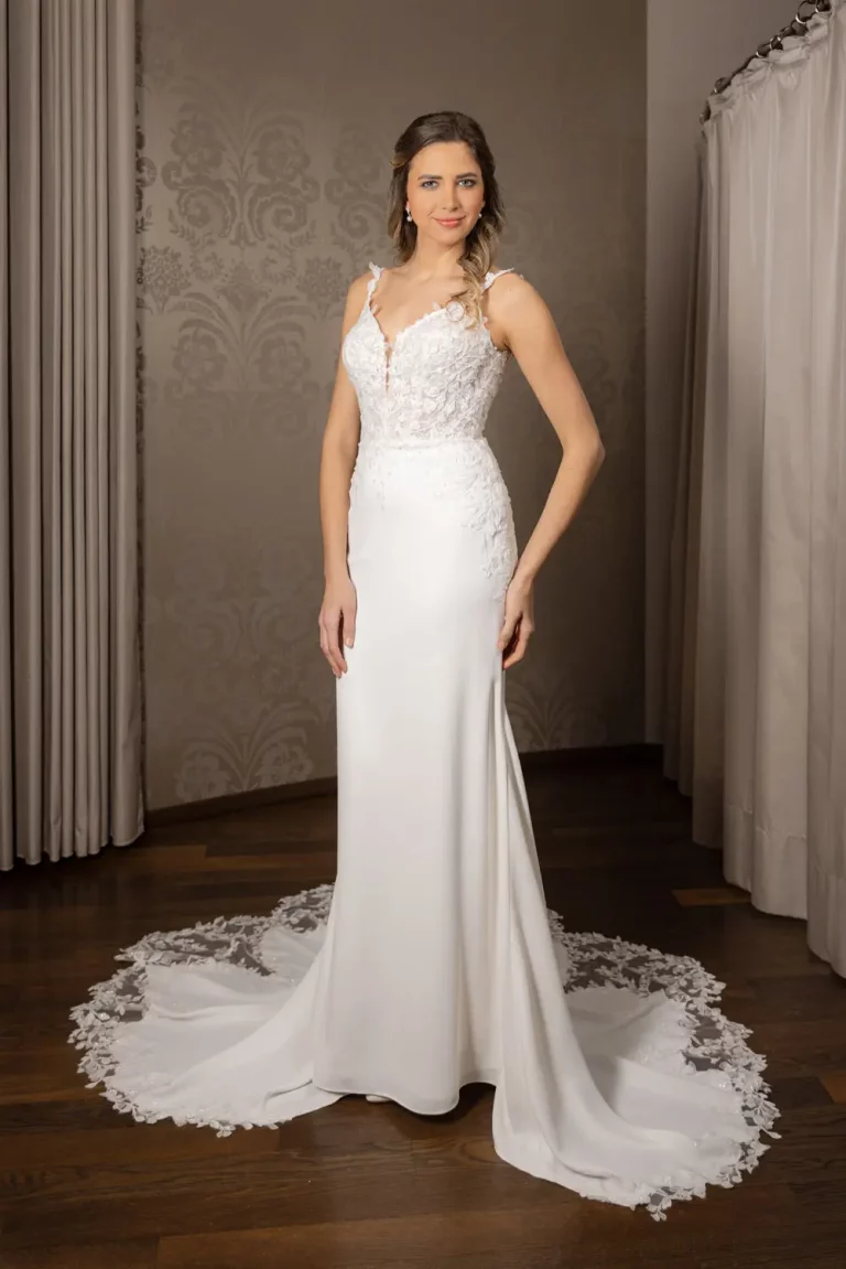 DRESSMYYES-NR-1-DY1-5182-FRONT-Brautkleid-figurbetont