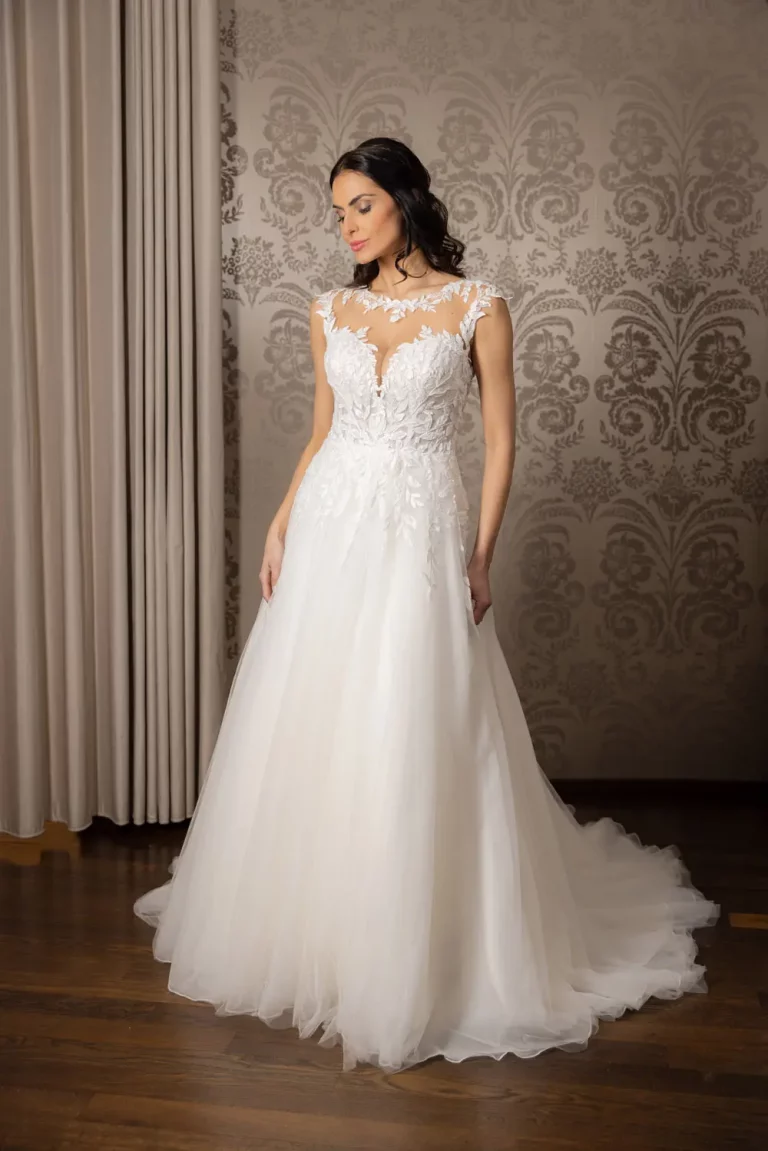 DRESSMYYES-NR-19-DY1-5206-FRONT-Brautkleid-Prinzessin