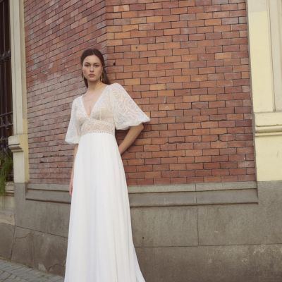 Rembo Atelier Andromeda Brautkleid im Vintage-Stil – Steinecker