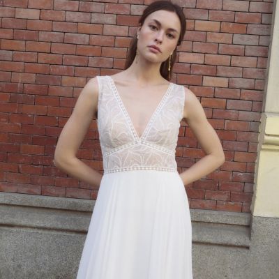 Rembo Atelier Andromeda Brautkleid im Vintage-Stil – Steinecker