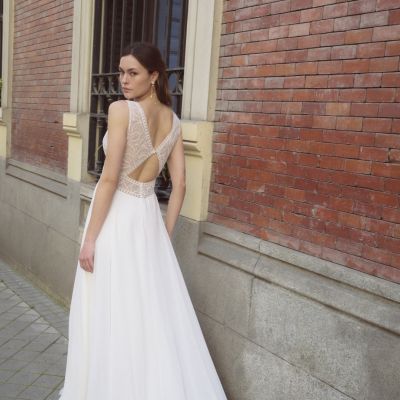 Rembo Atelier Andromeda Brautkleid im Vintage-Stil – Steinecker