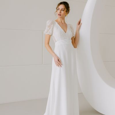 Rembo Atelier Rosalia Brautkleid im Vintage-Stil – Steinecker
